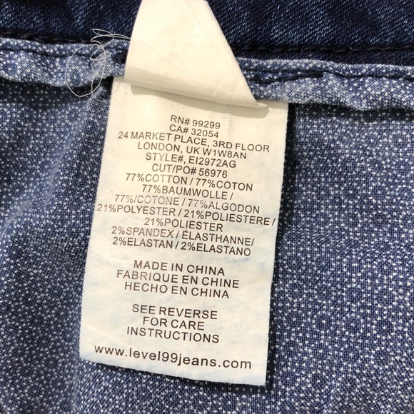 Level 99 Lily Crop Skinny Straight Jeans - Picture 7 of 7